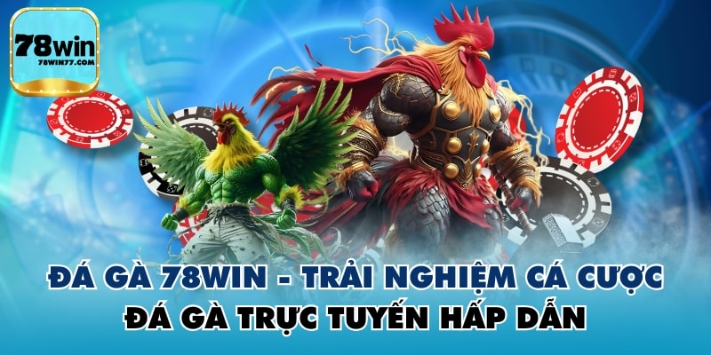 Đá Gà 78WIN - Trải Nghiệm Cá Cược Đá Gà Trực Tuyến Hấp Dẫn